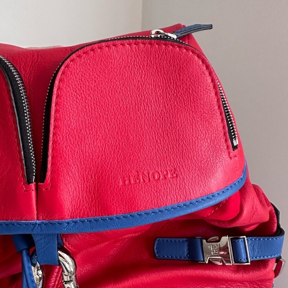 Hènope Leggenda M Backpack MEDIUM RED/BLUE - Picture 14 of 16